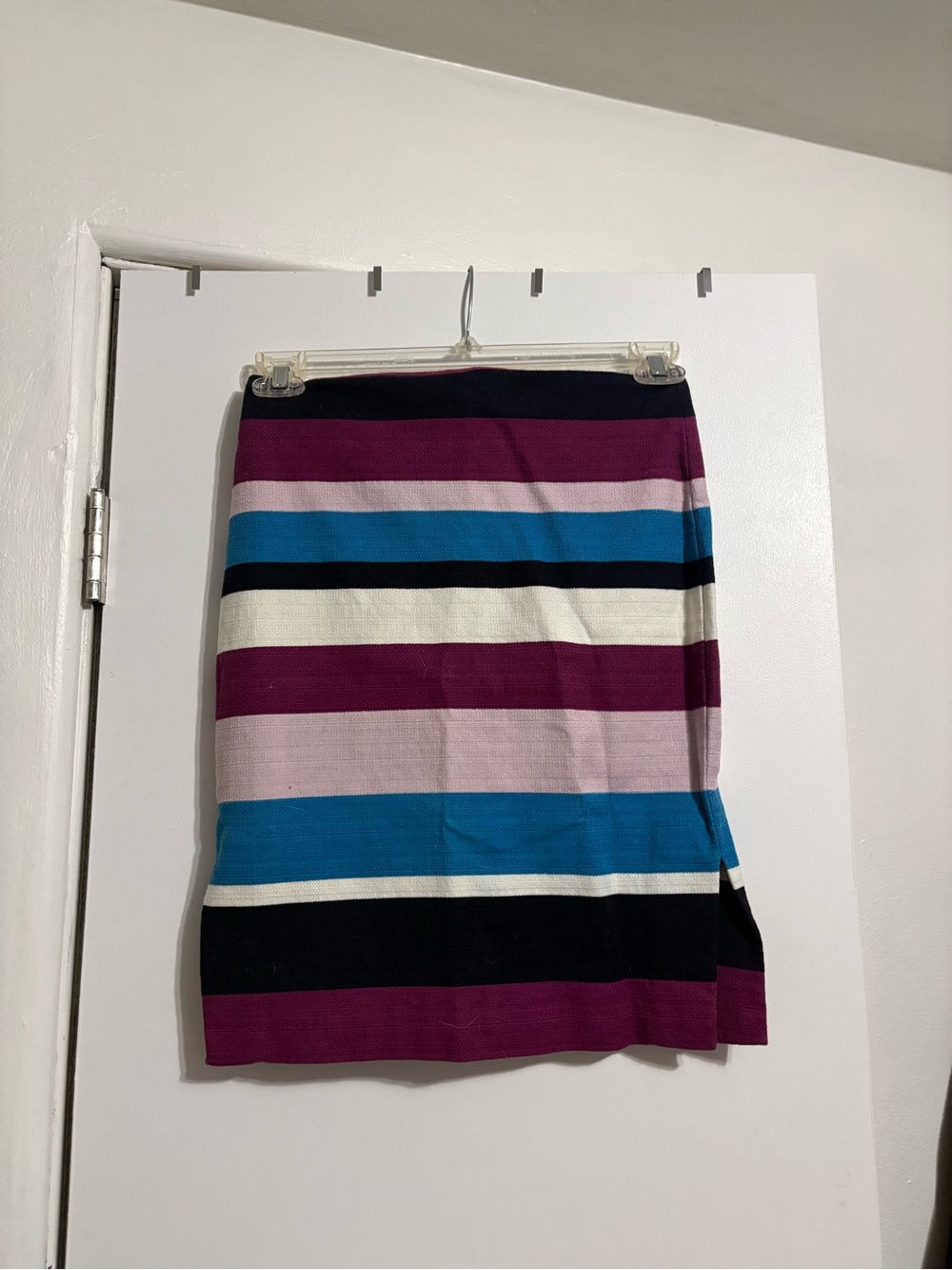 LOFT Outlet Striped Pencil Skirt